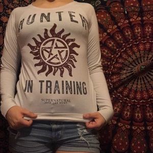Supernatural Hunter In Training Pullover